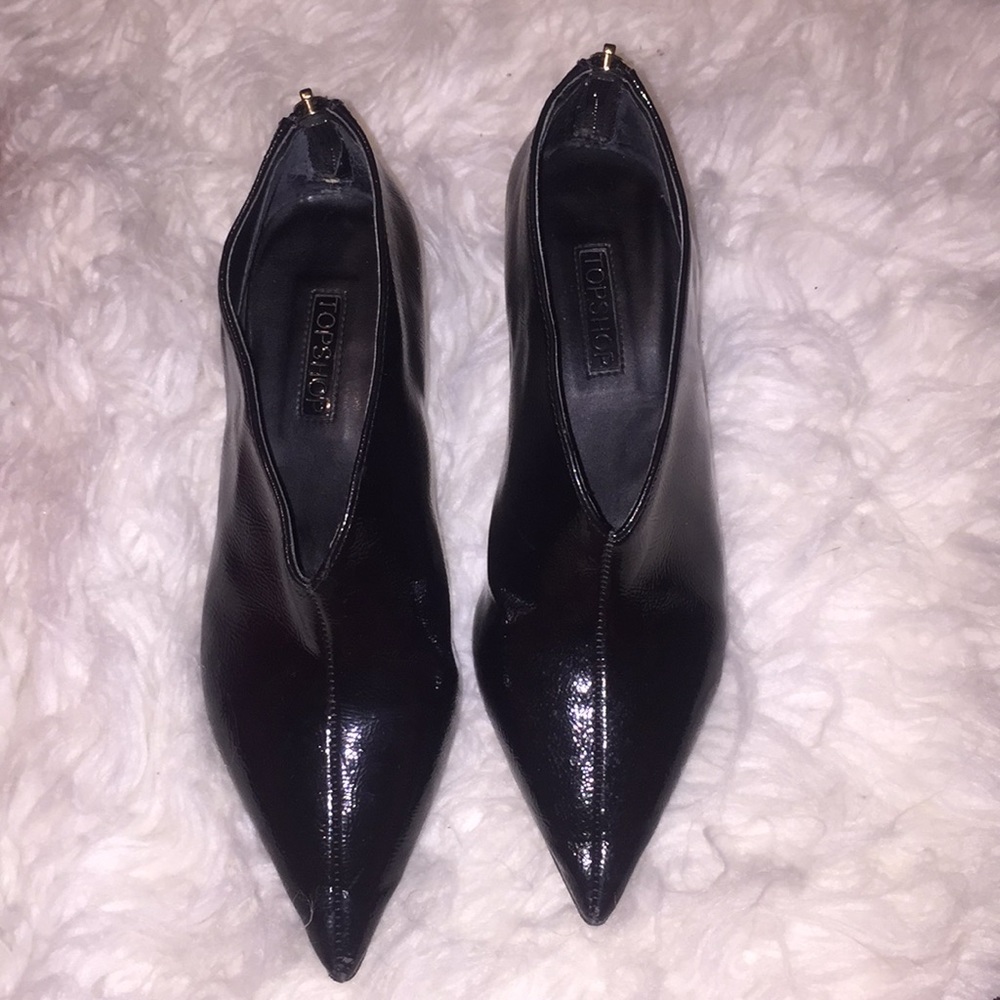 Topshop black heels